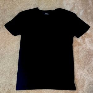 Zara Basic Black Tee - Size Medium- Slim Fit